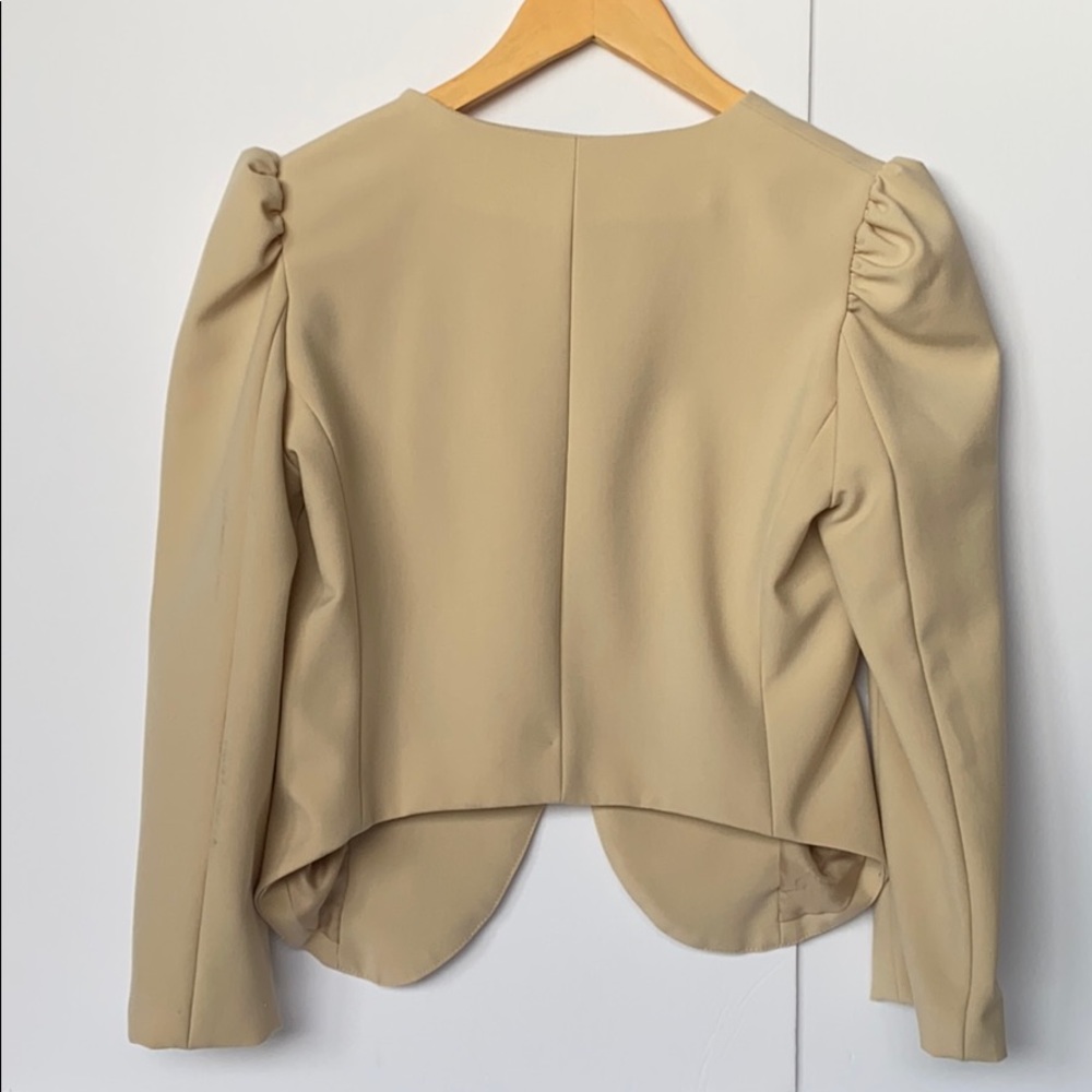 Necessary Objects Puff Sleeve Blazer - image 2